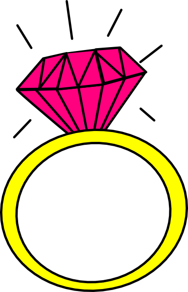 clipart of a diamond ring - photo #3