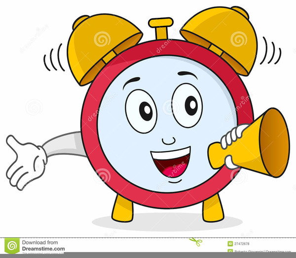 free animated alarm clock clipart