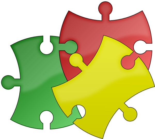 clip art free puzzle pieces - photo #7