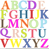 Clip Arts Alphabets Image