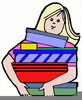 Free Christmas Shopping Clipart Image