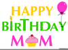 Happy Birthday Mother Clipart Image