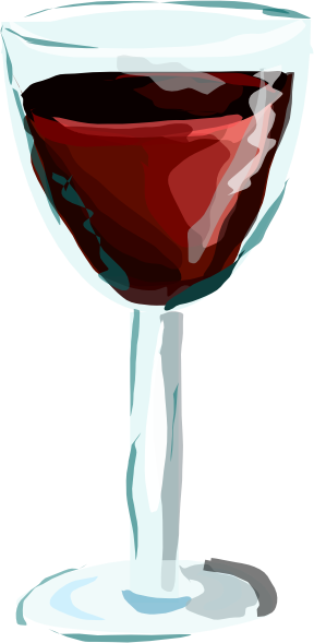 clipart glass of red wine - photo #22