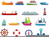 Free Clipart Toy Boat Image