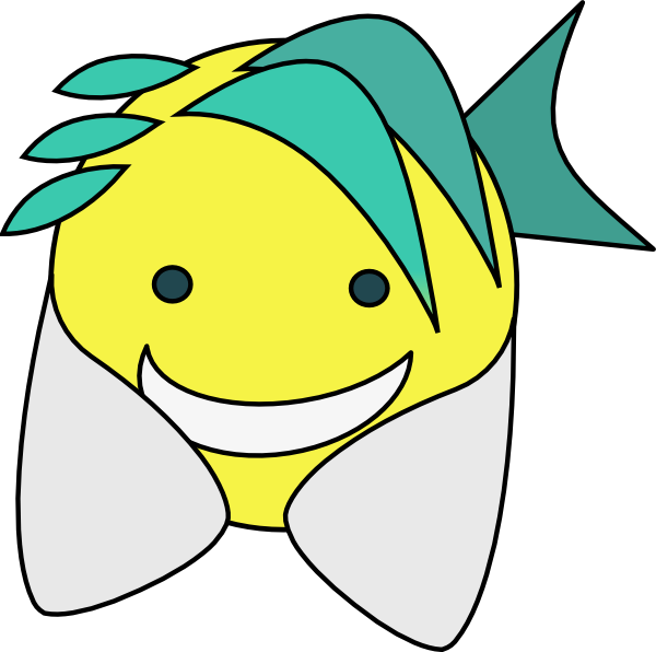 cartoon fish clipart. Fish clip art