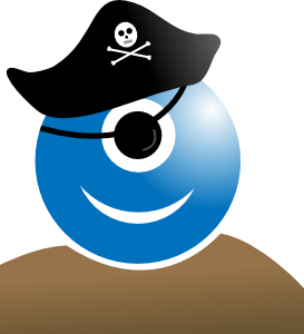 Alien Pirate Clip Art