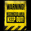 Restricted Area Clipart Image