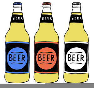 Free Clipart Of Beer Bottles Image