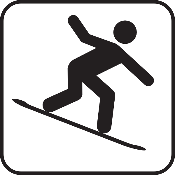 snowboard clip art - photo #3