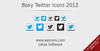 Boxy Twitter Icons 2012 Image