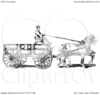 Free Horse And Wagon Clipart Image