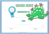 Preschool Dinosaur Clipart Image