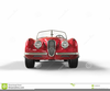 Vintage Sports Car Clipart Image