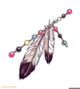 Chickasaw Indian Clipart Image