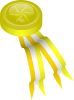 Gold Medallion Clip Art