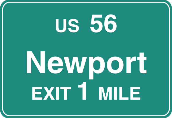 clip art highway exit sign - photo #13