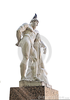 Pigeon On Statue Clipart Image