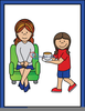 Reading Stories Clipart Image