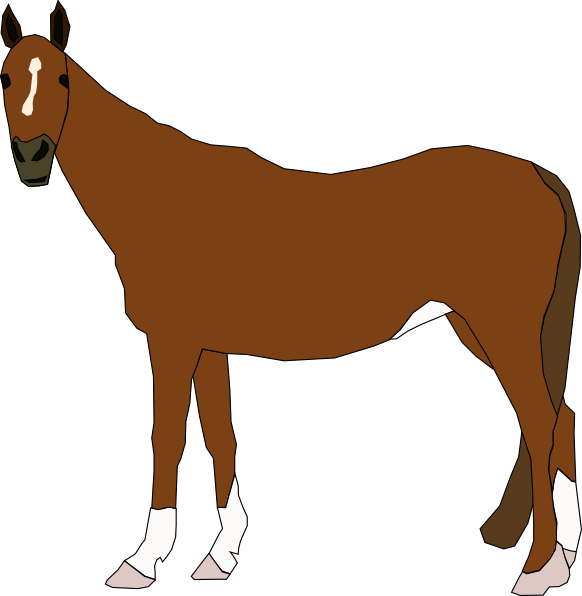 horse photo clip art - photo #1