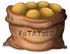 Clipart Of A Potato Image