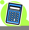 Graphing Calculator Clipart Image