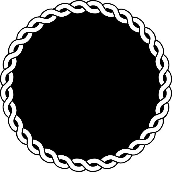 Black Rope Seal Border Clip Art at Clker.com - vector clip art online