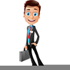 Professional Busness Man Clipart Image
