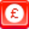 Free Red Button Icons Pound Coin Image