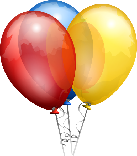 animated balloons clip art - photo #20