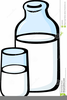 Milk Bottle Clipart Image