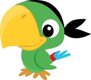 Cartoon Parrot Clipart | Free Images at  - vector clip art online,  royalty free & public domain