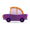 Car Purple Icon Image