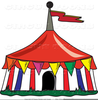 Circus Tent Clipart Image