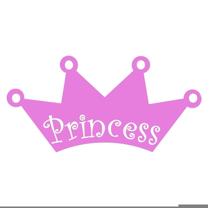 Pink Princess Crown Clipart Image