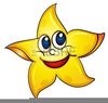 Free Cute Starfish Clipart Image