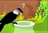 Clipart Thirsty Crow Image