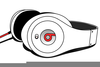 Simple Headphones Sketch Image