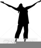 Singer Actor Silhouette Clipart Image