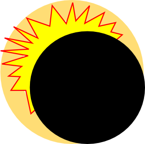 Eclipse Clip Art at Clker.com - vector clip art online, royalty free