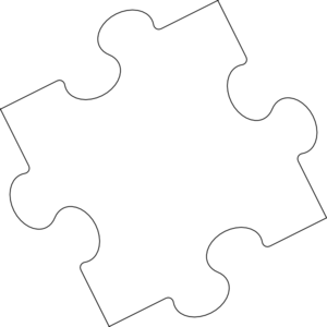 Puzzle Piece, White, Blank - White Puzzle Piece Transparent Background, HD  Png Download , Transparent Png Image -…