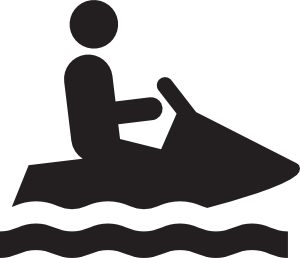 Jet Skiing Clip Art