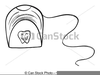 Dental Floss Drawing Image
