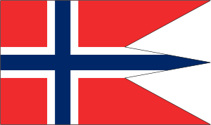 Norwegian State Flag Clip Art