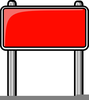 Highway Sign Clipart Image
