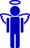 Blue Angel Clip Art