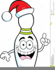 Free Clipart Santa Bowling Image