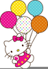 Hello Kitty Birthday Clipart Image