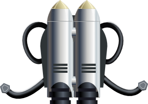 Individual Jet Pack Clip Art