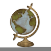 Globe Antique Clipart Image