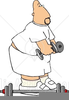 Man In Shorts Clipart Image